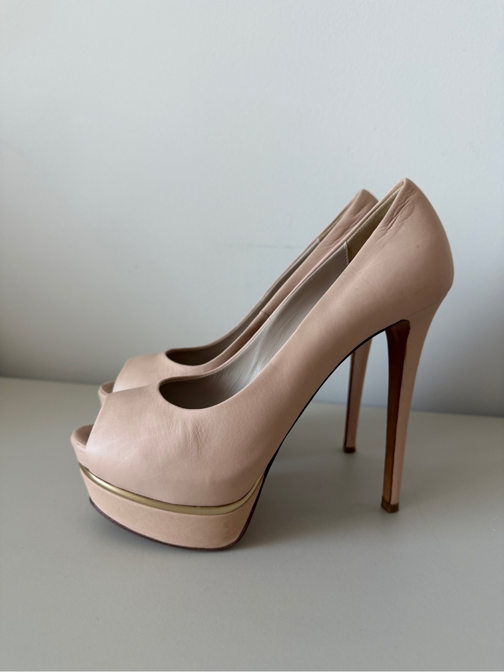 🔥Le Silla High Heels Peep Toe Platform Pumps EU 36.5